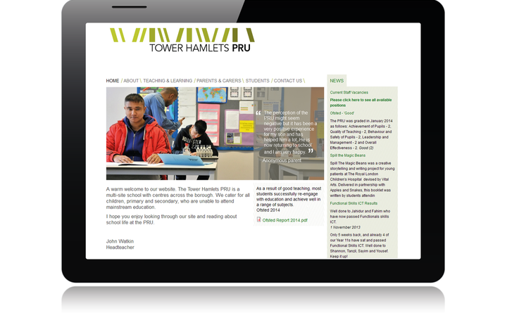 Tower Hamlets PRU home page Tower Hamlets PRU home page