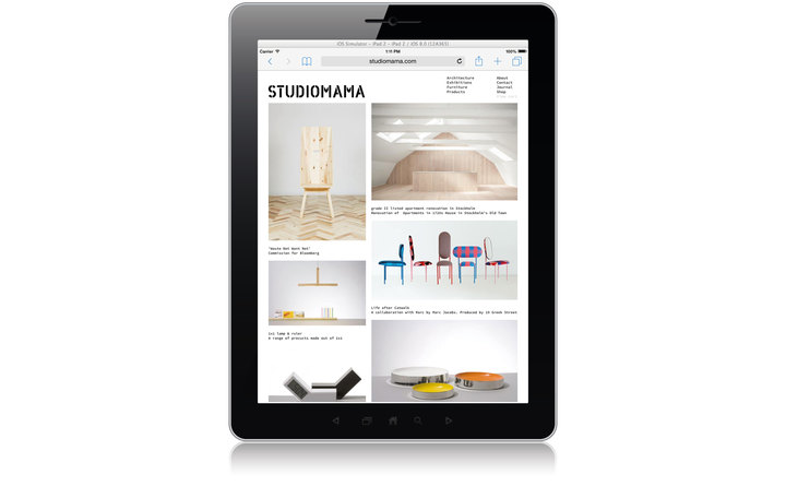 STUDIOMAMA home page