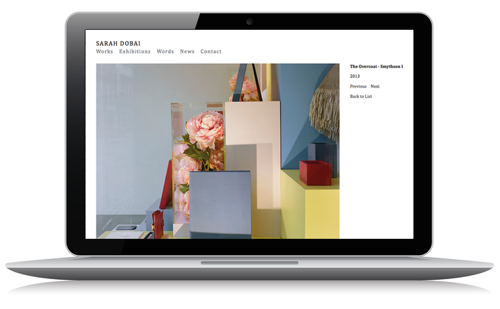 Sarah Dobai Works Sarah Dobai Works