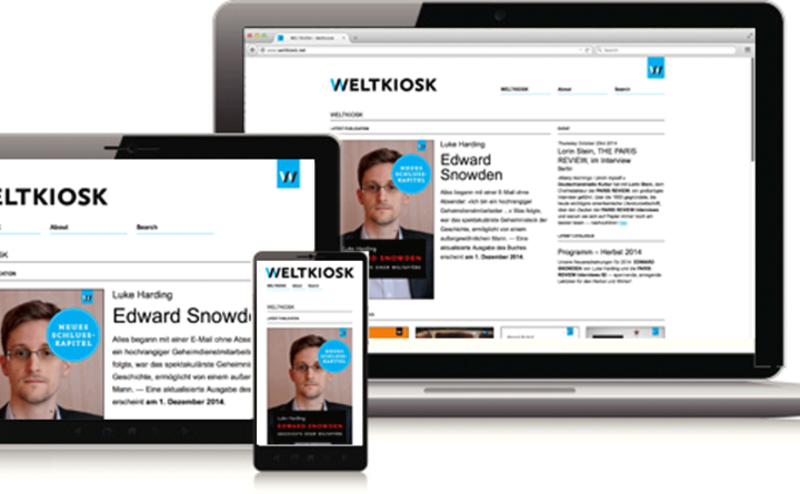 Weltkiosk responsive