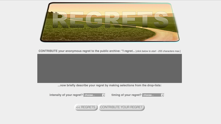2005 Regrets submissions page 2005 Regrets submissions page