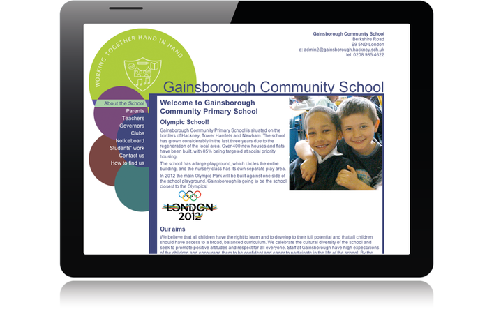 2006 Hackney Schools Education Zone,Gainsborough Community School home page
