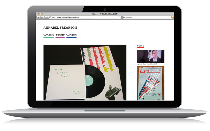 Annabel Frearson home page Annabel Frearson home page