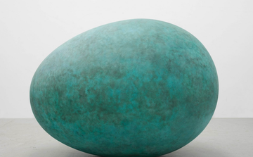 Gavin Turk Portrait of an Egg detail